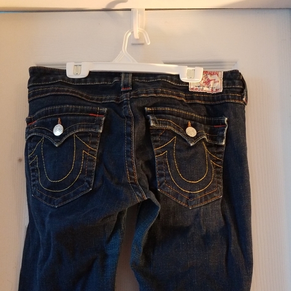 Dark Blue Denim Jeans - Picture 3 of 4